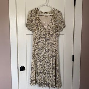 Free People Button Up Dress Size 6 NWT!!